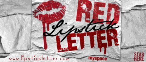 Red Lipstick Letter