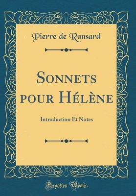 Sonnets pour Hélène