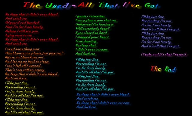 The Used